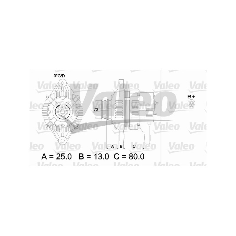 Alternateur VALEO