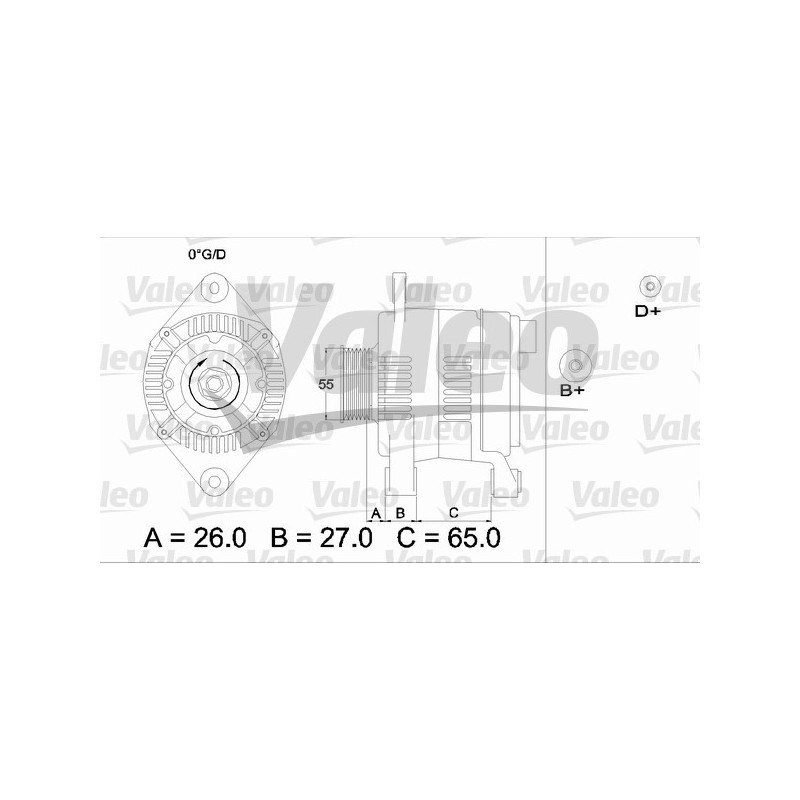 Alternateur VALEO