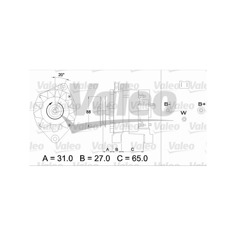 Alternateur VALEO