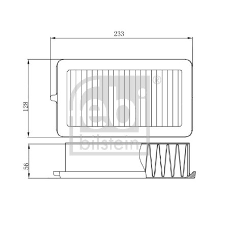 Filtre à air FEBI BILSTEIN