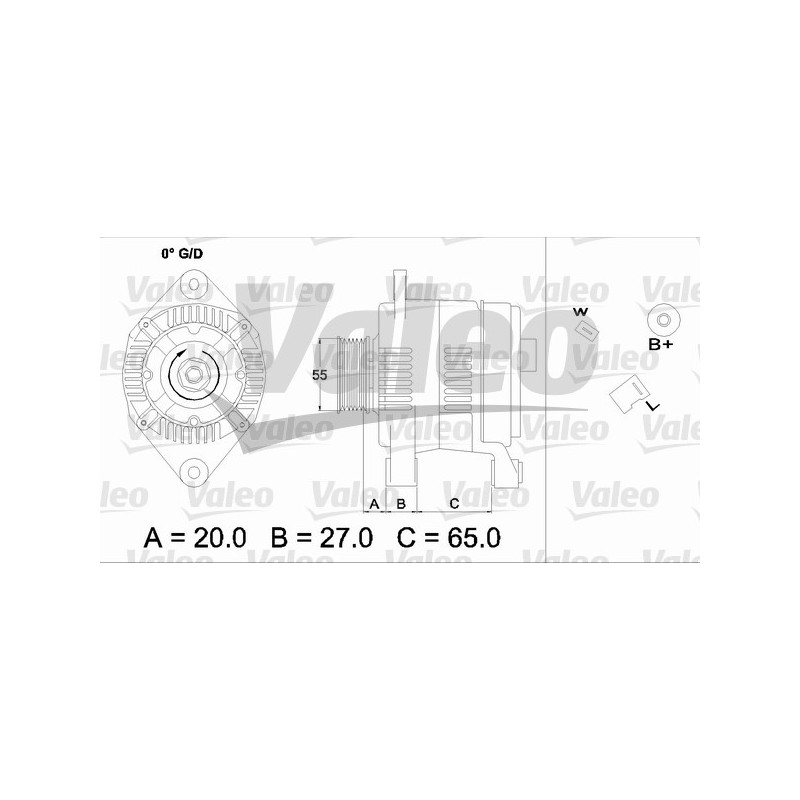 Alternateur VALEO