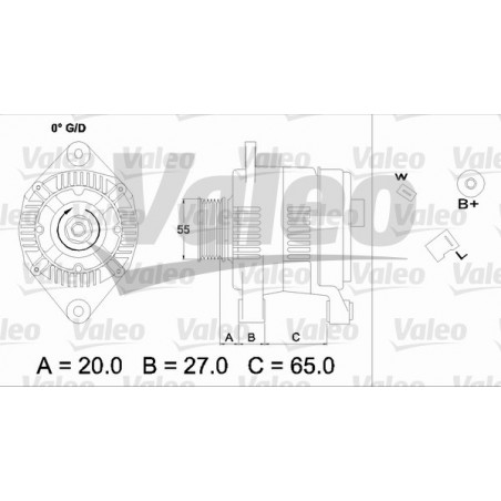 Alternateur VALEO