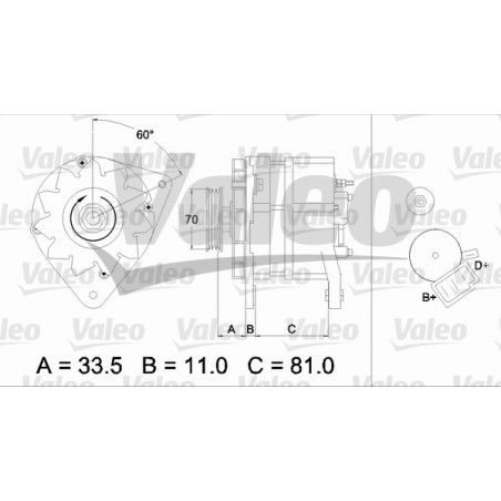 Alternateur VALEO