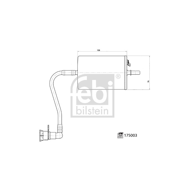 Filtre à carburant FEBI BILSTEIN