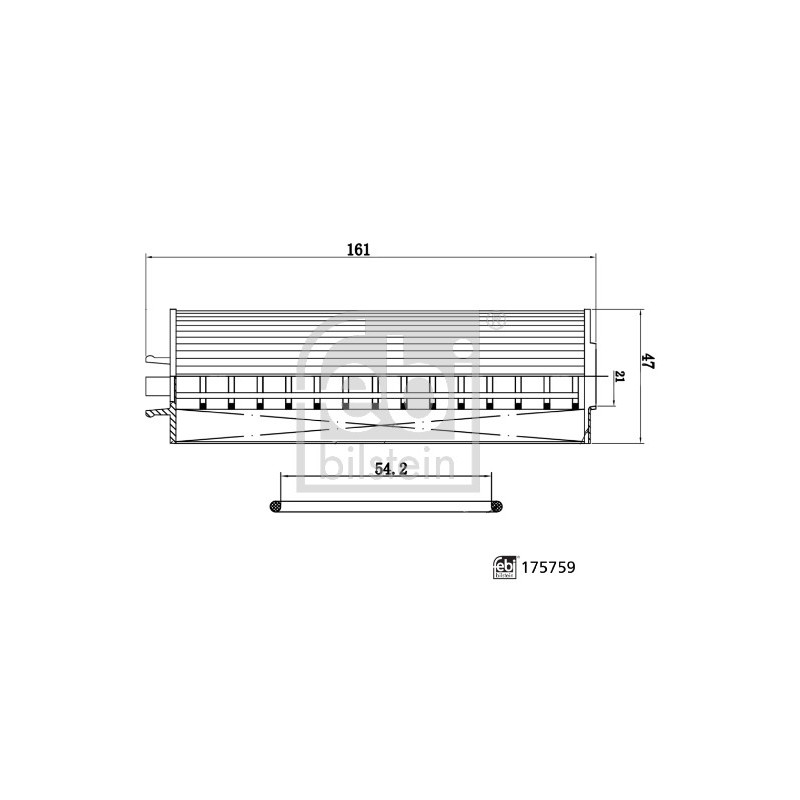 Filtre à huile FEBI BILSTEIN