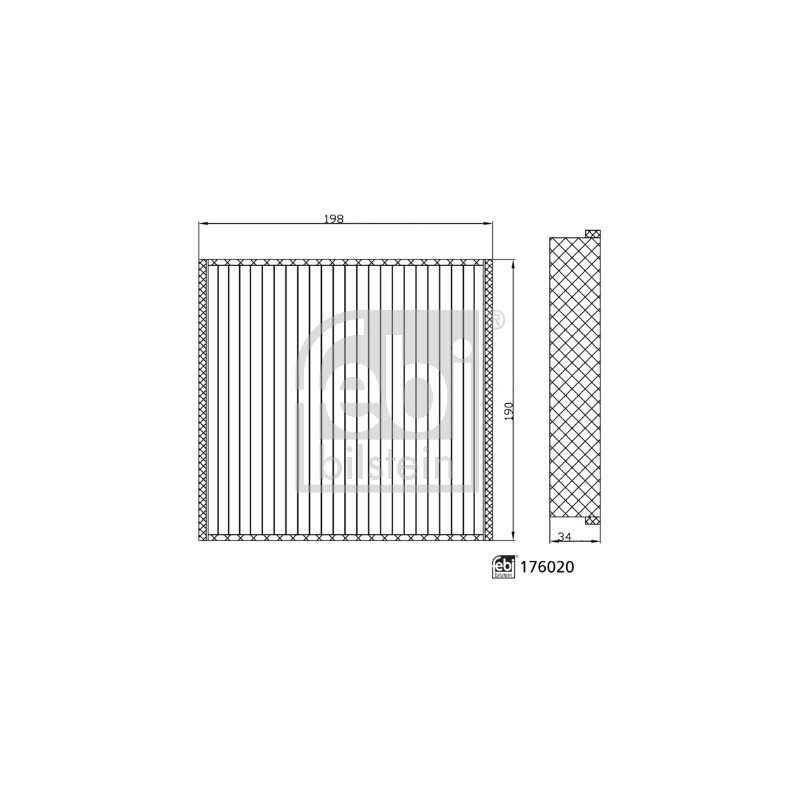 Filtre d'habitacle FEBI BILSTEIN
