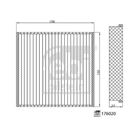 Filtre d'habitacle FEBI BILSTEIN