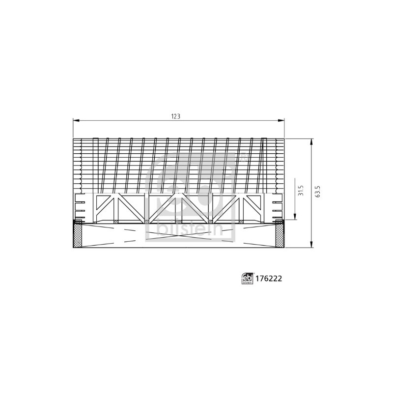 Filtre à huile FEBI BILSTEIN