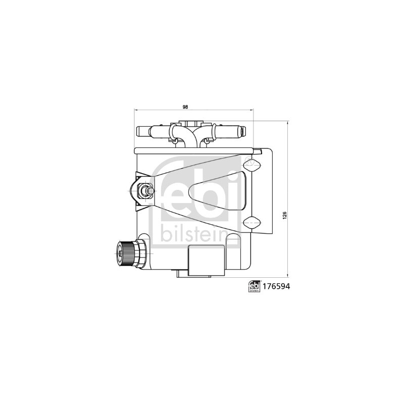 Filtre à carburant FEBI BILSTEIN