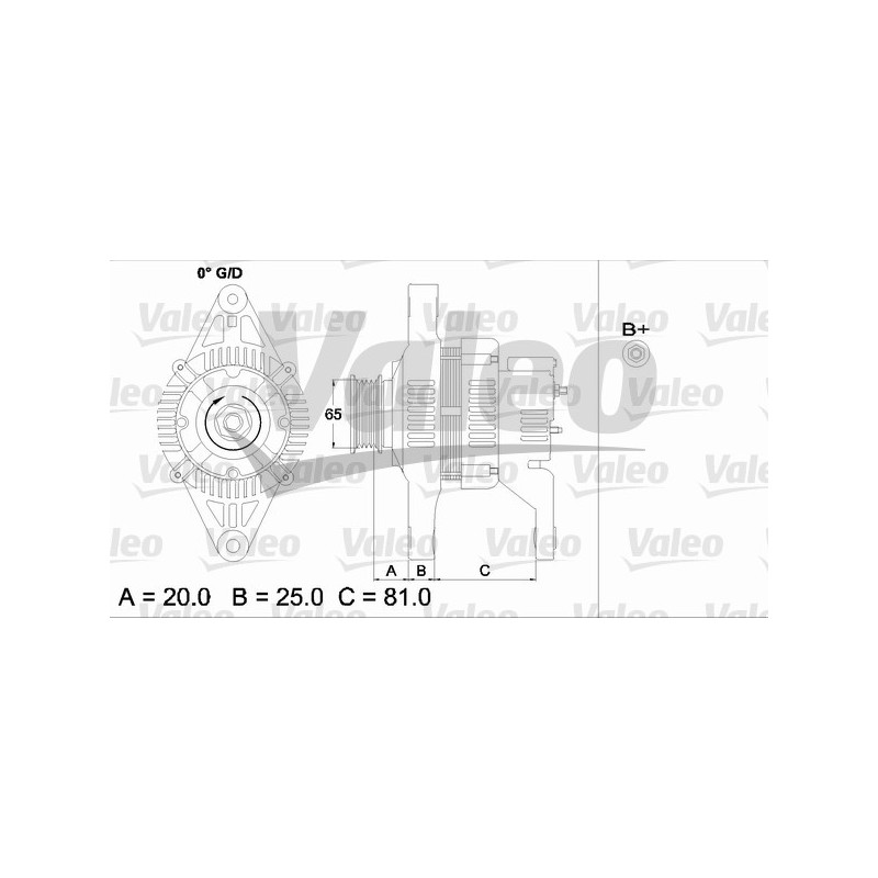 Alternateur VALEO