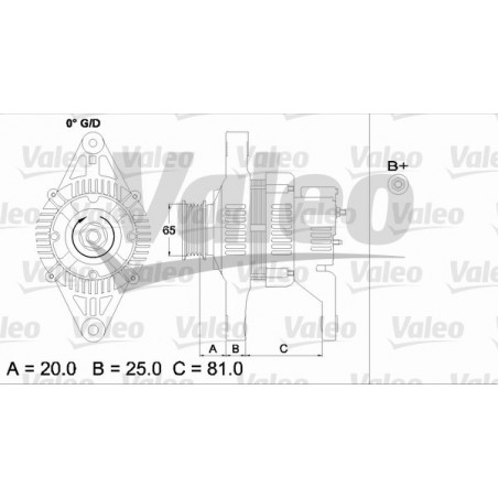 Alternateur VALEO