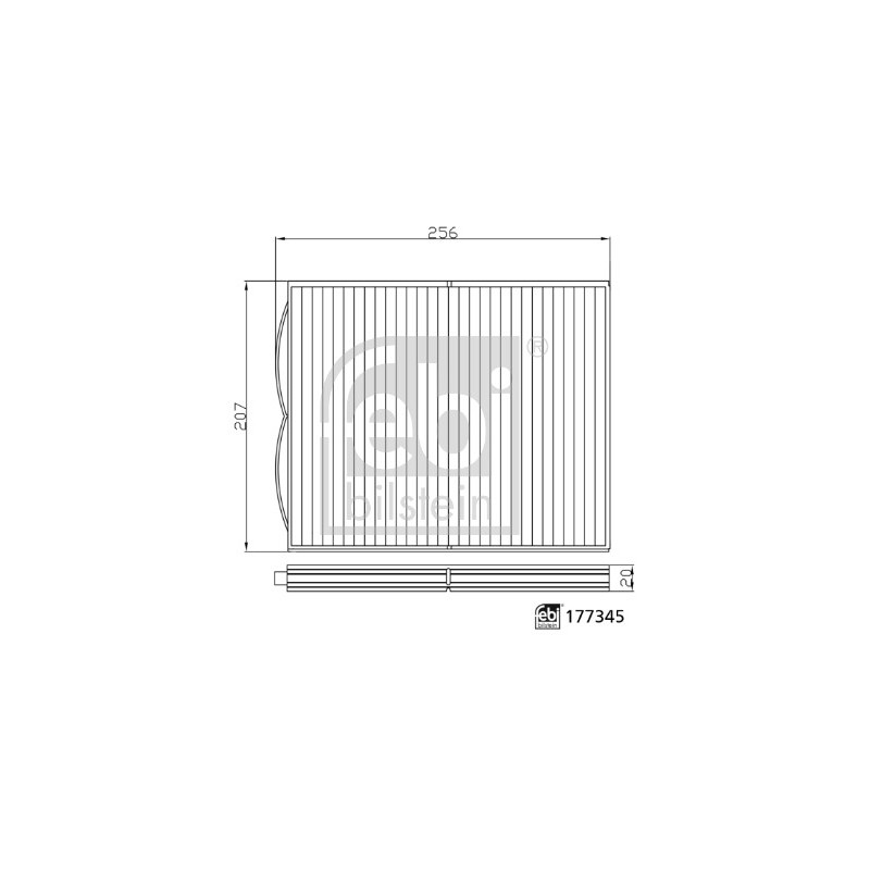 Filtre d'habitacle FEBI BILSTEIN