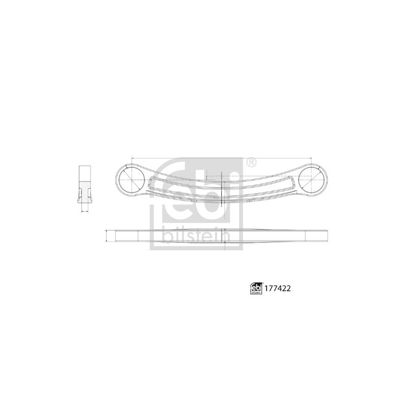 Biellette de barre stabilisatrice FEBI BILSTEIN