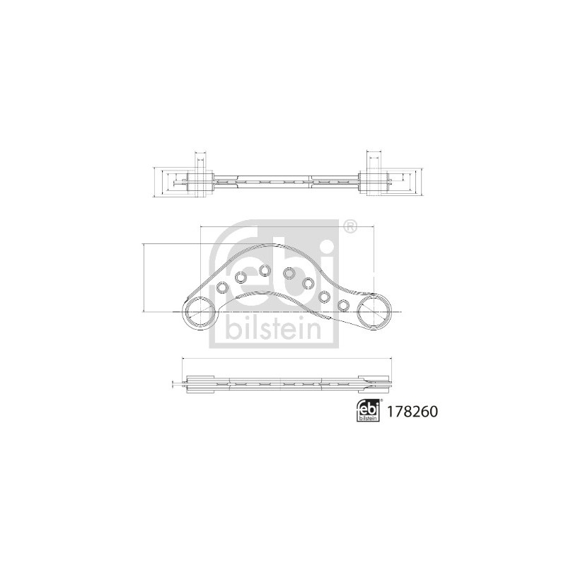 Triangle de suspension FEBI BILSTEIN