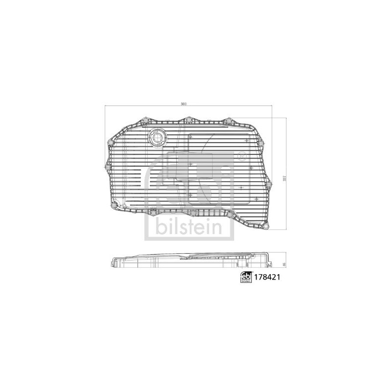 Filtre hydraulique (transmission auto) FEBI BILSTEIN