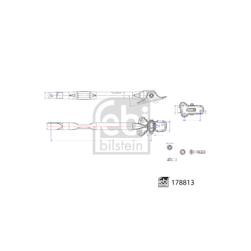 Triangle de suspension FEBI BILSTEIN