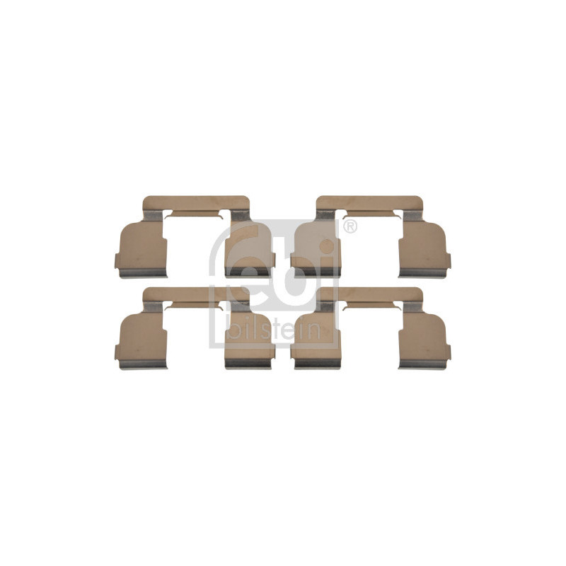 Kit d'accessoires (plaquette de frein) FEBI BILSTEIN