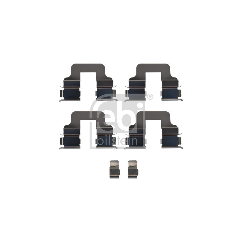 Kit d'accessoires (plaquette de frein) FEBI BILSTEIN