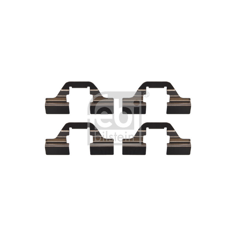 Kit d'accessoires (plaquette de frein) FEBI BILSTEIN