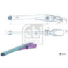 Triangle de suspension FEBI BILSTEIN