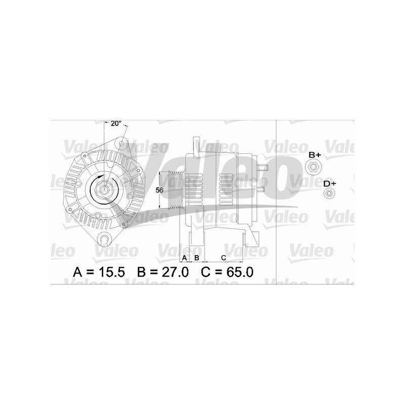 Alternateur VALEO