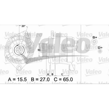 Alternateur VALEO
