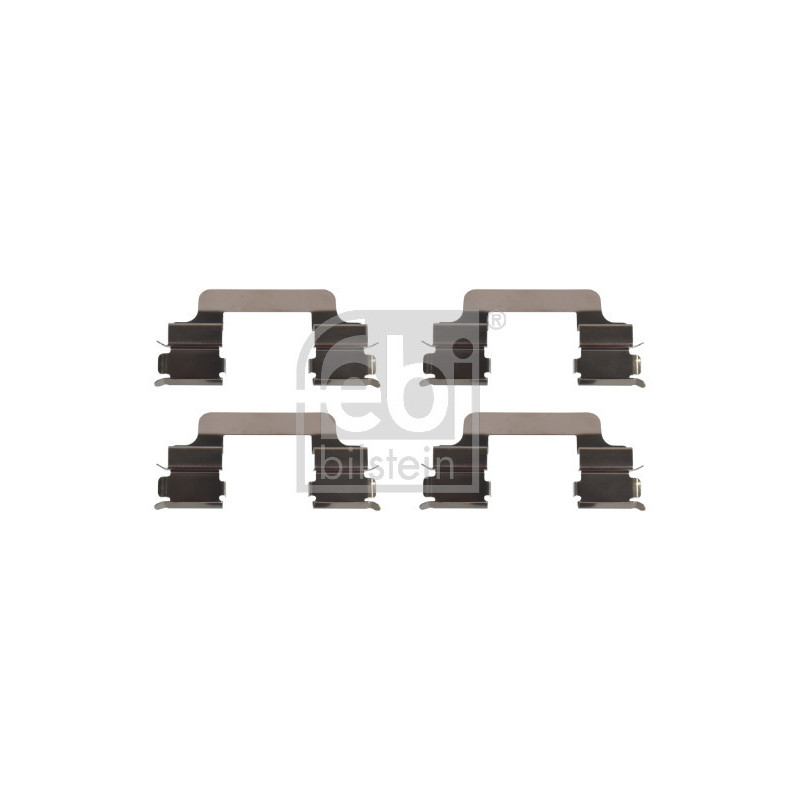Kit d'accessoires (plaquette de frein) FEBI BILSTEIN