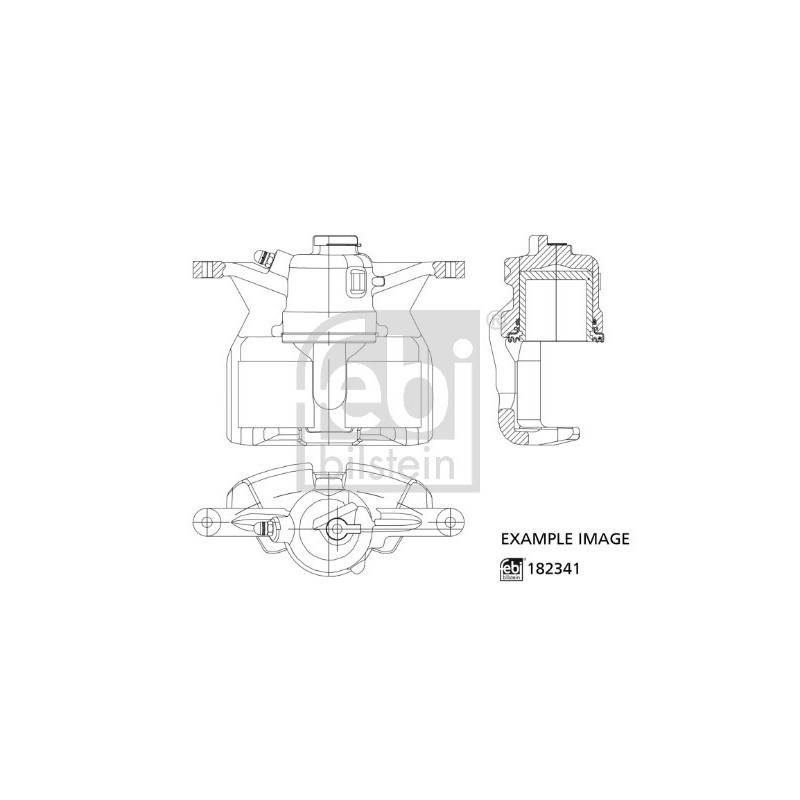 Étrier de frein FEBI BILSTEIN