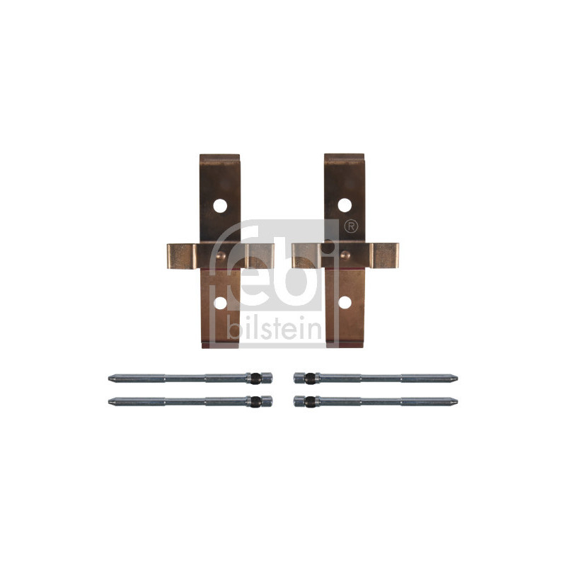Kit d'accessoires (plaquette de frein) FEBI BILSTEIN