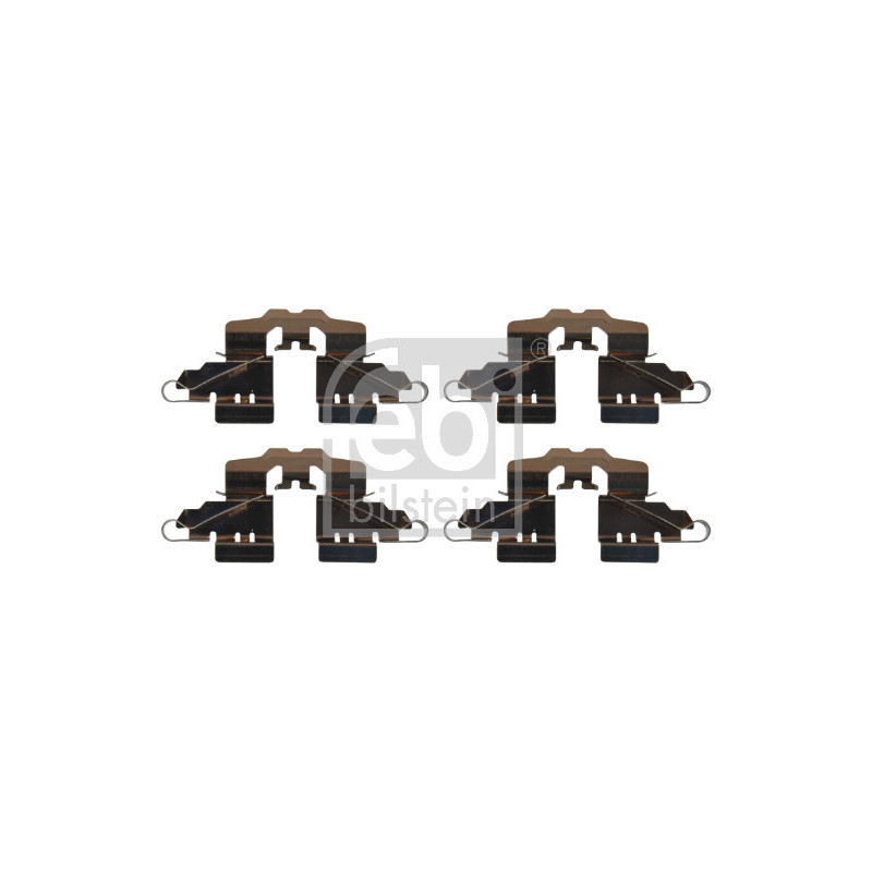 Kit d'accessoires (plaquette de frein) FEBI BILSTEIN