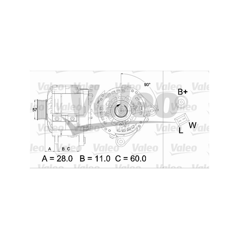 Alternateur VALEO