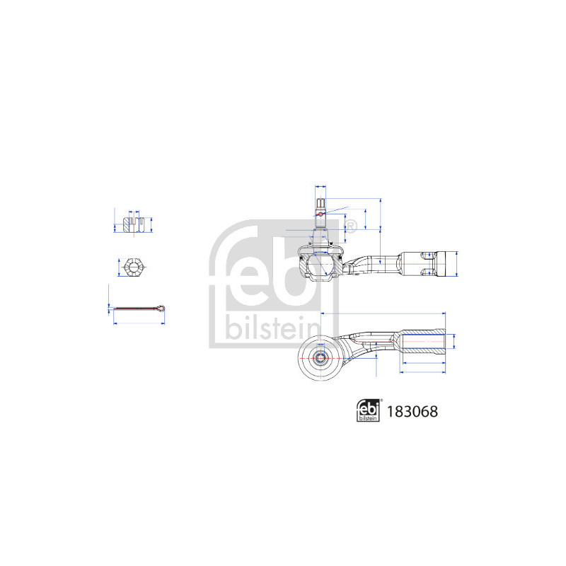 Rotule de direction FEBI BILSTEIN
