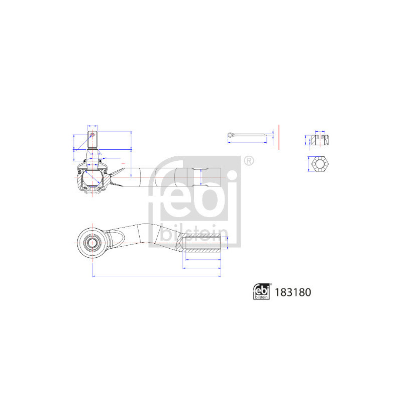Rotule de direction FEBI BILSTEIN