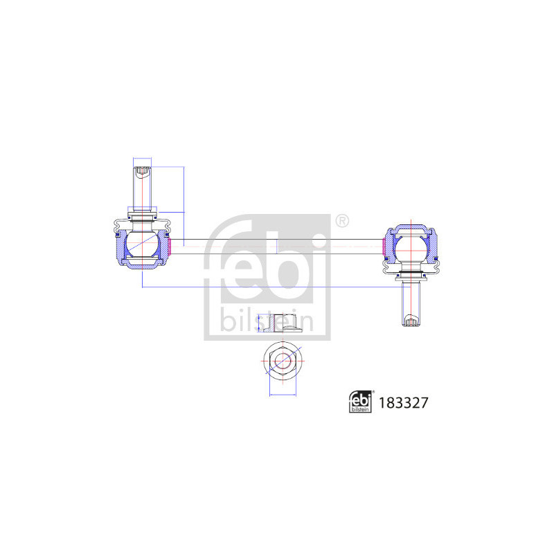 Barre stabilisatrice FEBI BILSTEIN
