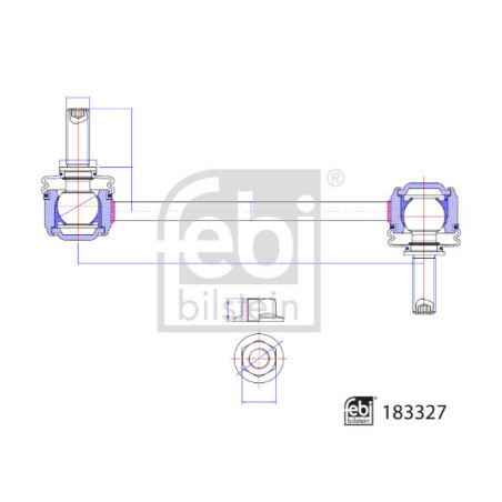 Barre stabilisatrice FEBI...
