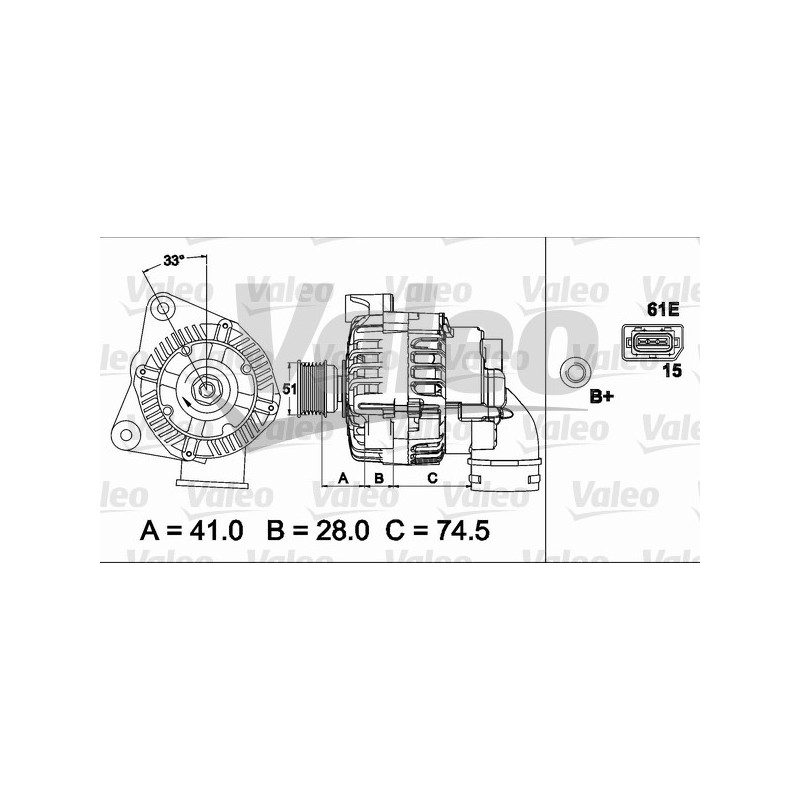 Alternateur VALEO