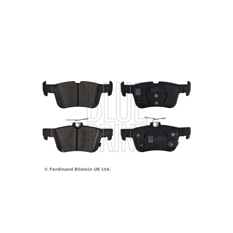 Jeu de quatre plaquettes de frein à disque BLUE PRINT
