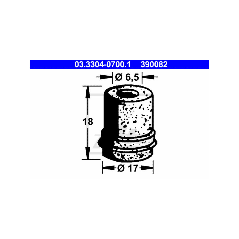 Bouchon (filtre déshydratant liquide de frein) ATE