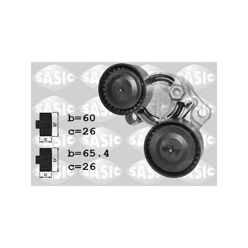 Tendeur de courroie (courroie d'accessoire) SASIC