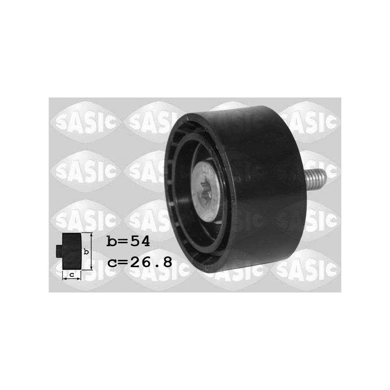 Galet enrouleur (courroie d'accessoire) SASIC