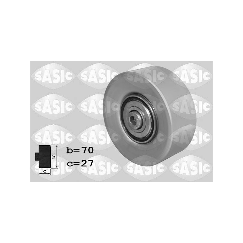Galet enrouleur (courroie d'accessoire) SASIC