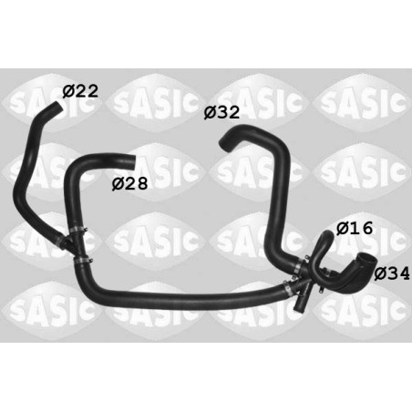 Durite de radiateur SASIC