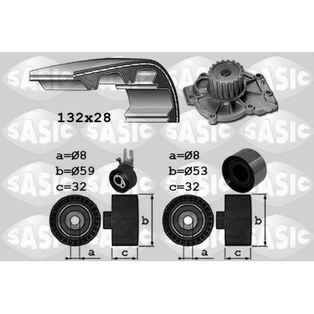 Kit de distribution + pompe...