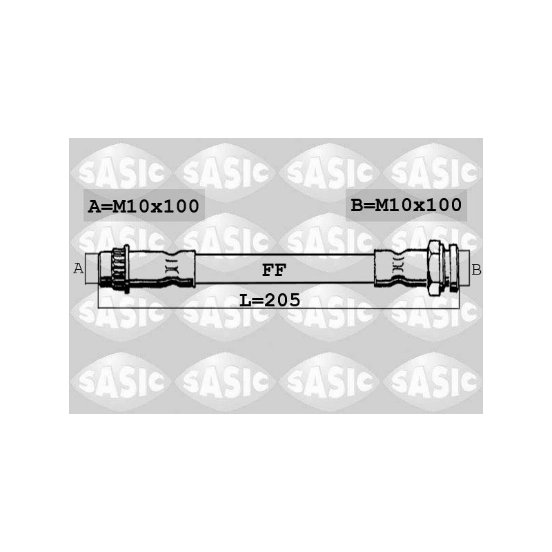 Flexible de frein SASIC