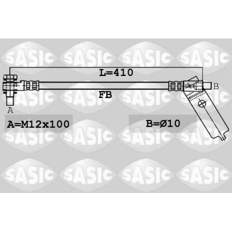 Flexible de frein SASIC