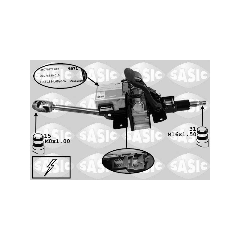 Colonne de direction SASIC