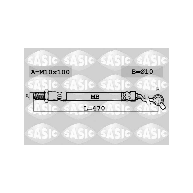 Flexible de frein SASIC