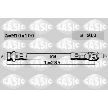 Flexible de frein SASIC