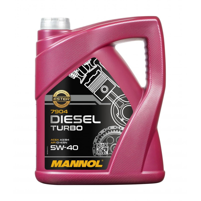 Huile moteur MANNOL 5W40 A3/B4 - 5L
