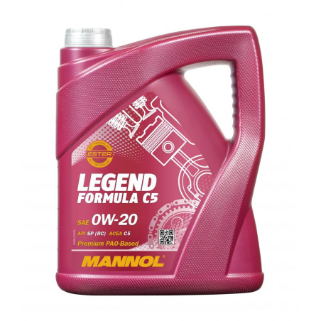 Huile moteur MANNOL 0W20 C5 BMW Longlife-17 FE+ - 5L